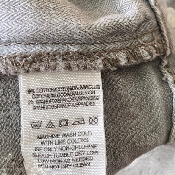 Free People | gray skinny jeans size 28 - Picture 6 of 7